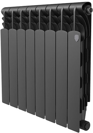 

Биметаллический радиатор Royal Thermo Revolution Bimetall 500 2.0/Noir Sable (10 секций)