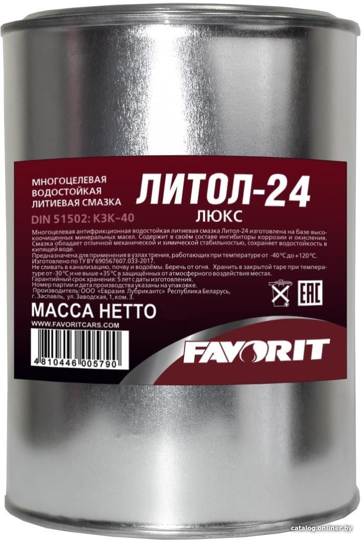 Favorit Литол-24 Люкс 18кг