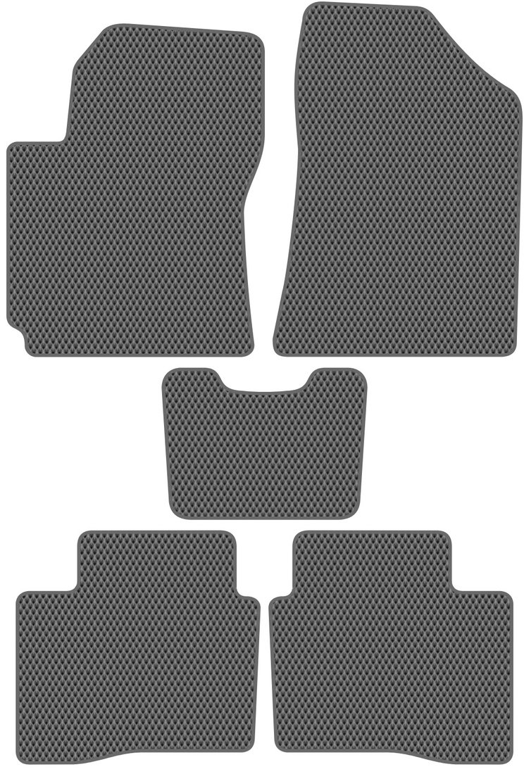 

Комплект ковриков для авто Alicosta Changan Eado plus I (седан) 2019 - Н.В. (серый, ромб)