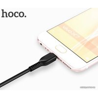 Кабель Hoco X20 microUSB (1 м, черный)