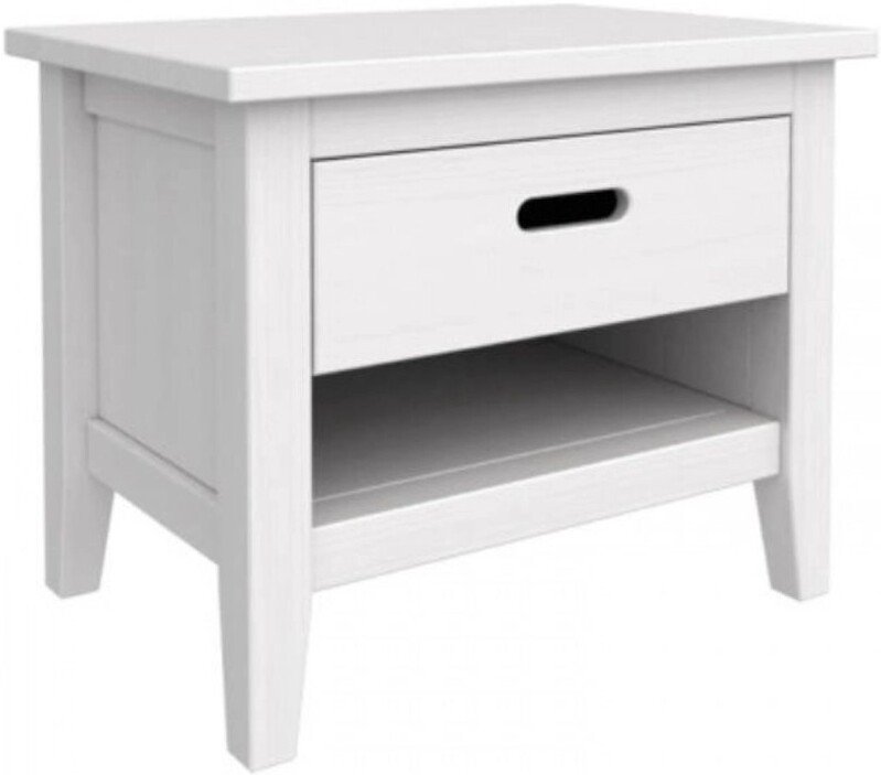 Тумба ММЦ Сиело прикроватная 77326 (белый воск)