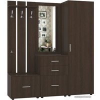 Стенка Интермебель Визит-1 (дуб венге)