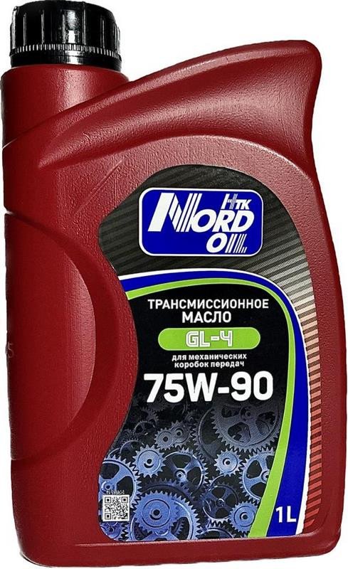 

Трансмиссионное масло Nord Oil GL-4 75W-90 1л