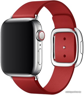 Apple с современной пряжкой 40 мм (красный, размер L) MTQV2