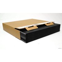 Картонная обложка для переплета OPUS Classic A4 217x300 мм OHC217X300C10 (10 шт, черный)