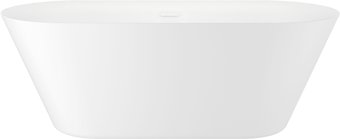 Wellsee Cute Twin R 168x75 23840102R (отдельностоящая ванна белый глянец, экран, ножки, сифон-автомат глянцевый белый)