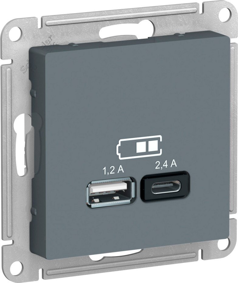 

Розетка USB Systeme Electric AtlasDesign ATN000739