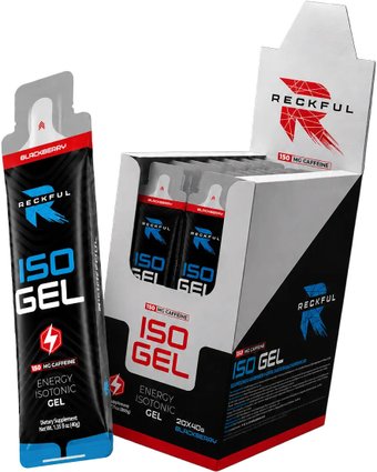Изотоник Reckful Iso Gel 40 г (с кофеином 150 мг)
