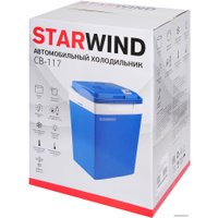 Термоэлектрический автохолодильник StarWind CB-117 29л (синий/серый)