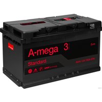 Автомобильный аккумулятор A-mega Standard 80 R (80 А·ч)