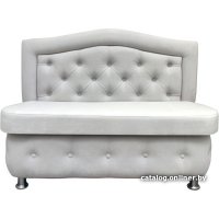 Диван Bravo Мебель Миранда 3 1.2 (микровелюр, симпл 30 светло-серый)