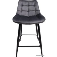 Стул AksHome Linx 86206 (темно-серый велюр G062-40/черный)