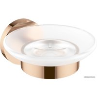 Мыльница Wellsee Finishing Touch 182504000 с держателем (розовое золото)