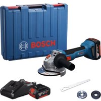 Угловая шлифмашина Bosch GWS 18V-8 Professional 06019N9020 (с 2-мя АКБ, кейс)