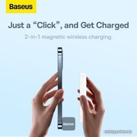 Внешний аккумулятор Baseus Magnetic Mini Wireless Fast Charging Power Bank 20W 6000mAh (белый) в Витебске