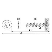 Шуруп ЕКТ CV011215 (25 шт)