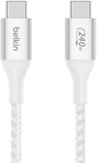 Кабель Belkin CAB015bt1MWH USB Type-C - USB Type-C (1 м, белый)