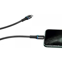 Кабель Baseus CATLGH-01 USB Type-C - Lightning (1 м, черный)