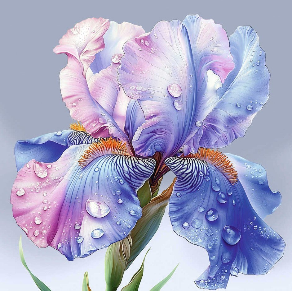 

Алмазная мозаика Феникс+ Ирис 70827