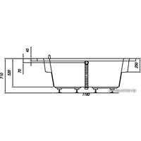 Ванна Kolpa-San Opera 180x180