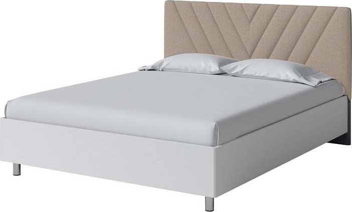 

Кровать PROxSON Ora 140x200 (белый/Manhattan 5 пыльная роза)