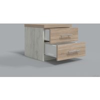 Тумба Миркомодоф Твин 10 (дуб крафт белый/дуб сонома)