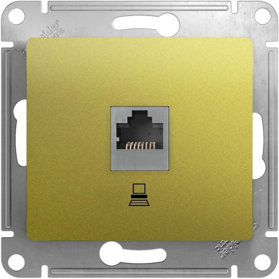 

Розетка компьютерная Schneider Electric Glossa GSL001081K