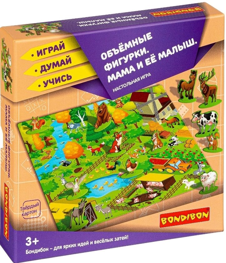 

Мозаика/пазл Bondibon Мама и ее малыш ВВ4338