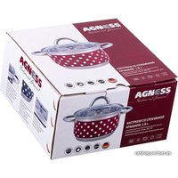 Кастрюля Agness Горошек 937-710