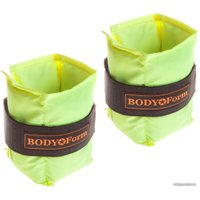 Комплект утяжелителей Body Form BF-WUN01 2x0.6 кг (салатовый)