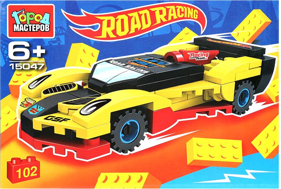 

Конструктор Город мастеров Road Racing 15047-CY (102эл)
