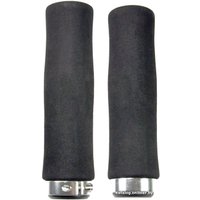 Грипсы Haiwey 145210 (черный/серебристый)