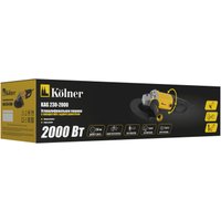 Угловая шлифмашина Kolner KAG 230-2000