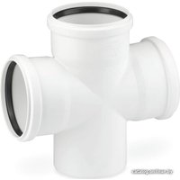 Фитинг РосТурПласт Крестовина 110x110 87° 24569