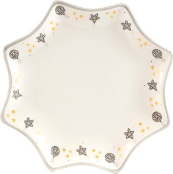 Блюдо Houseware Золотая ель BB101946