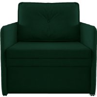 Кресло-кровать Brioli Пино О (рогожка, J8 темно-зеленый)