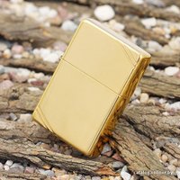 Зажигалка Zippo Vintage Series 1937 (with Slashes) 270 High Polish Brass