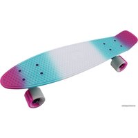 Пенниборд Tech Team Multicolor 22" 2021 (розовый/голубой/белый)