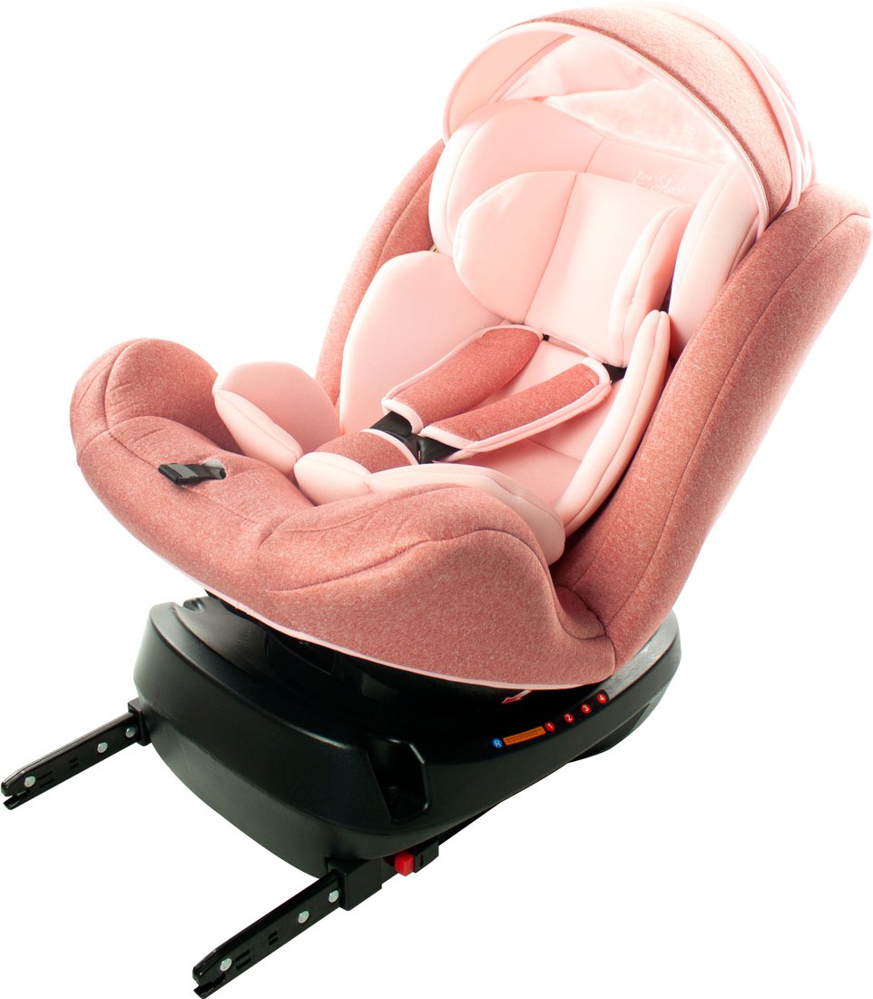 

Детское автокресло ForKiddy Aurum I-Fix 360 (розовый)