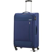 Чемодан-спиннер American Tourister Heat Wave Combat Navy 80 см