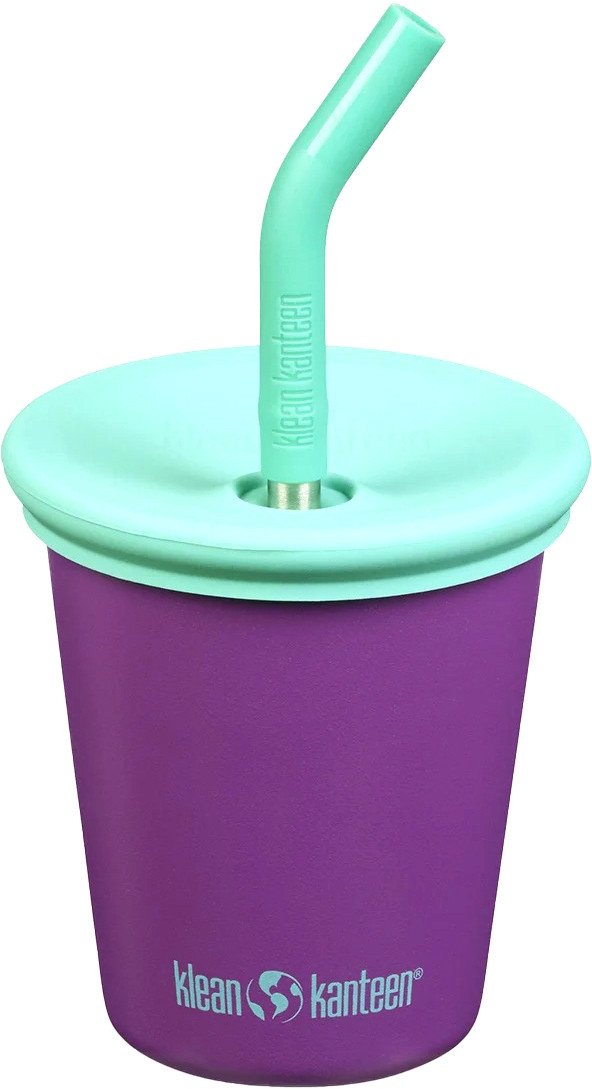 

Многоразовый стакан Klean Kanteen Kid Cup Straw Lid 296мл (sparkling grape)