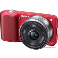 Беззеркальный фотоаппарат Sony Alpha NEX-3D Double Kit 16mm + 18-55mm