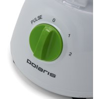 Стационарный блендер Polaris PTB 0207 (белый/зеленый)