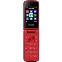 Телефон Philips Xenium E255 (красный)