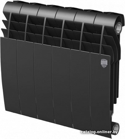 Биметаллический радиатор Royal Thermo Biliner 350 (Noir Sable, 13 секций)