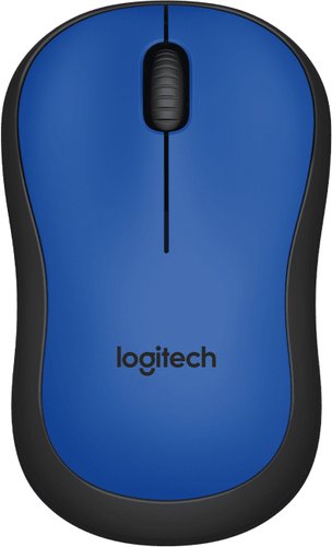 Мышь Logitech M221 (синий/черный)