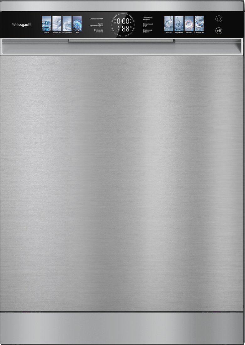 

Отдельностоящая посудомоечная машина Weissgauff DW 998 Touch Inverter Dual Fan Dry