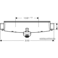 Смеситель Hansgrohe Ecostat Select 13141000