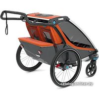 Детский велоприцеп Thule Chariot Cross 2 (Roarange/Dark Shadow)