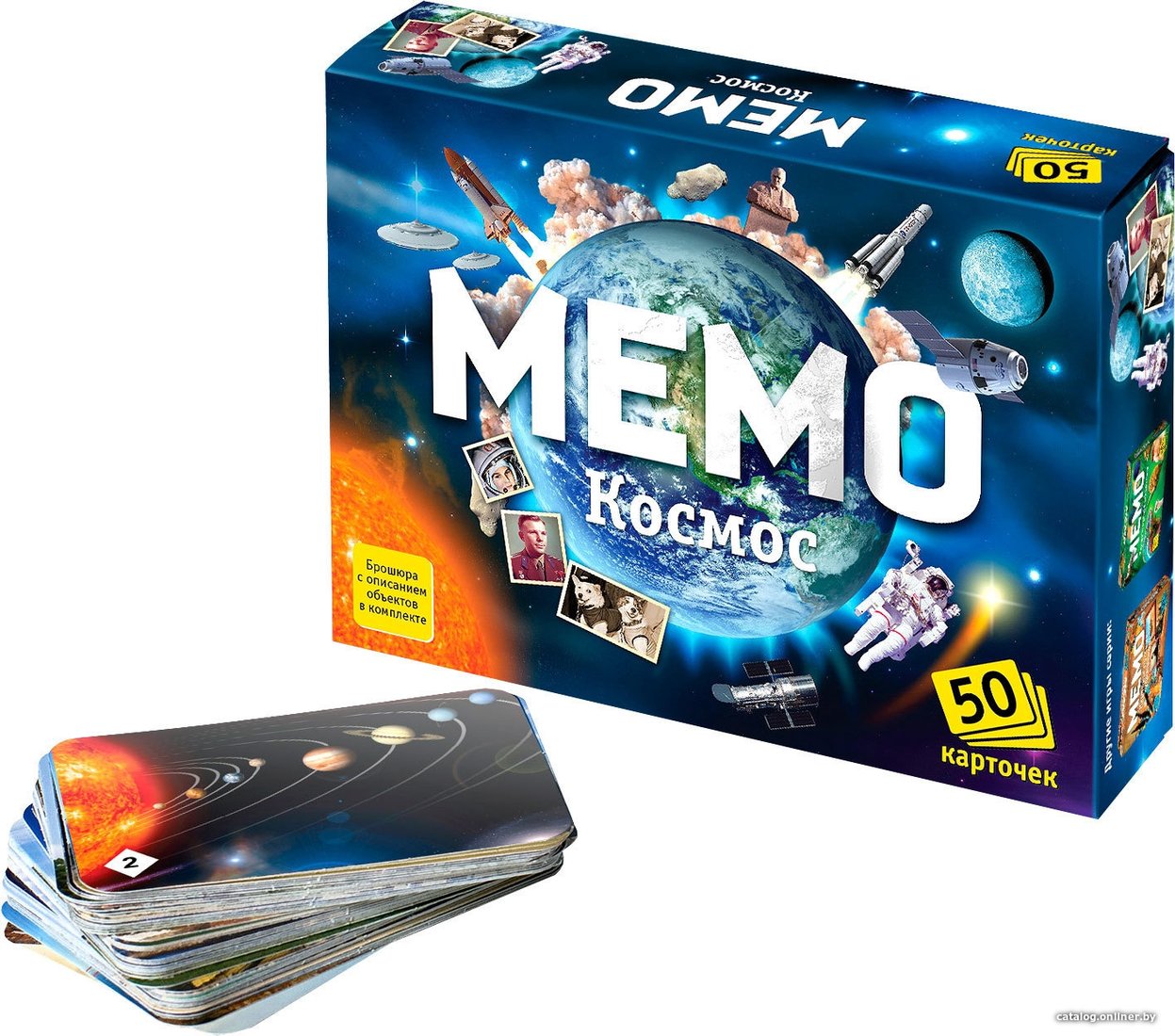 Настольная игра Нескучные игры Мемо - Космос